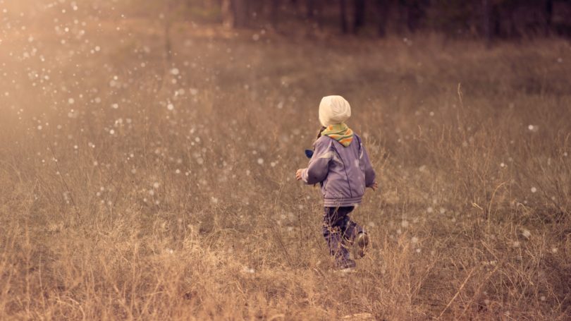 Girl In Fields