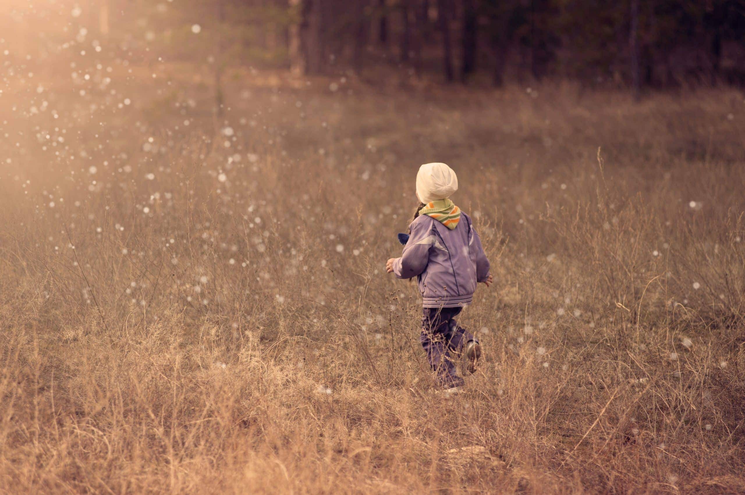 Girl In Fields