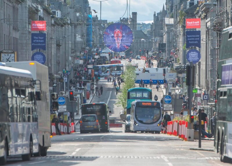 Union Street Looking Towards Tow